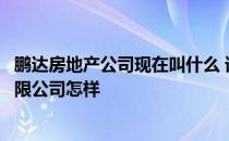 鹏达房地产公司现在叫什么 谁晓得深圳市鹏达房地产开发有限公司怎样 