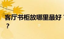 客厅书柜放哪里最好？你能把书柜放在客厅吗？