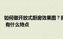 如何做开放式厨房效果图？我家想做开放式厨房 看看怎么做 有什么特点