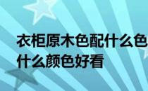 衣柜原木色配什么色好看 我想知道实木衣柜什么颜色好看 