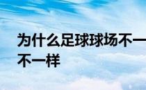 为什么足球球场不一样大 足球 球场 为什么 不一样 