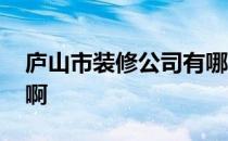 庐山市装修公司有哪些 合肥庐生装饰怎么样啊 