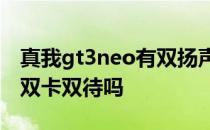 真我gt3neo有双扬声器吗 真我GTneo3支持双卡双待吗 