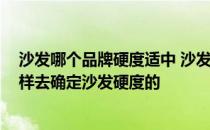 沙发哪个品牌硬度适中 沙发品牌哪些性价比比较高呢 怎么样去确定沙发硬度的 