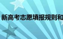 新高考志愿填报规则和往年参考数据在哪里？