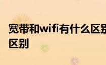 宽带和wifi有什么区别视频 宽带和wifi有什么区别 