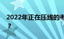 2022年正在压线的考生如何填报志愿比较好？