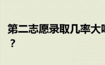 第二志愿录取几率大吗？分数高了会被录取吗？