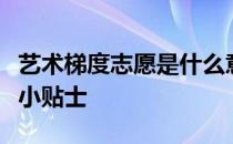 艺术梯度志愿是什么意思？艺术生做志愿者的小贴士