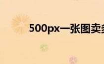 500px一张图卖多少钱（500px）