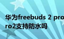 华为freebuds 2 pro防水吗 华为FreeBudsPro2支持防水吗 