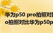 华为p50 pro拍照对比小米12 pro 小米12pro拍照对比华为p50pro 