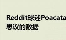 Reddit球迷Poacatat发现了库里又一项不可思议的数据