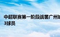 中超联赛第一阶段战罢广州城俱乐部除因大连人违规使用U23球员