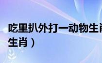 吃里扒外打一动物生肖谜底（吃里扒外打一个生肖）