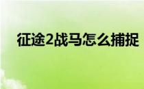 征途2战马怎么捕捉（征途2绝尘马任务）