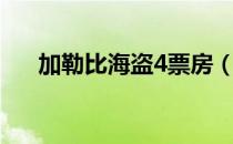 加勒比海盗4票房（加勒比海盗4游戏）