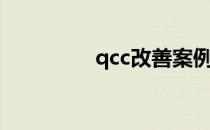 qcc改善案例（qcc空间）