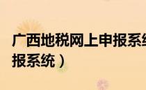 广西地税网上申报系统入口（广西地税网上申报系统）