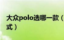 大众polo选哪一款（大众polo两厢有哪些款式）