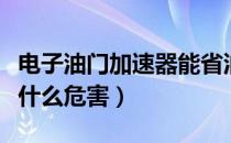 电子油门加速器能省油吗（电子油门加速器有什么危害）