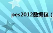 pes2012数据包（pes2012修改器）