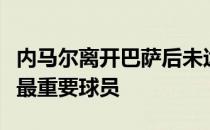 内马尔离开巴萨后未达预期在巴黎他也不再是最重要球员