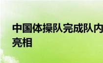 中国体操队完成队内测试47个新的难度动作亮相