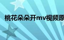 桃花朵朵开mv视频原创（桃花朵朵开mv）