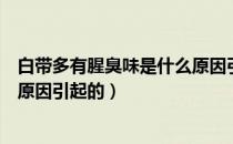 白带多有腥臭味是什么原因引起的（白带多有腥臭味是什么原因引起的）