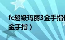 fc超级玛丽3金手指代码大全（fc超级玛丽3金手指）