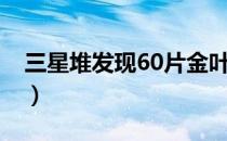 三星堆发现60片金叶（三星堆发现60件金叶）