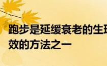 跑步是延缓衰老的生理影响的最简单而且最有效的方法之一