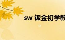 sw 钣金初学教程（sw 349）