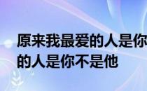 原来我最爱的人是你不是他 关于原来我最爱的人是你不是他