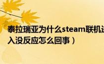 泰拉瑞亚为什么steam联机进不去（泰拉瑞亚通过steam加入没反应怎么回事）