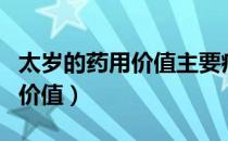 太岁的药用价值主要疗效是什么（太岁的药用价值）