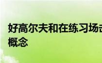 好高尔夫和在练习场击出无数的球不是同一个概念