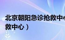 北京朝阳急诊抢救中心（关于北京朝阳急诊抢救中心）