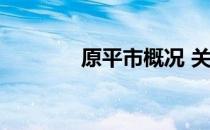 原平市概况 关于原平市概况