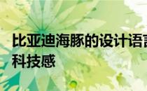 比亚迪海豚的设计语言线条简洁更具未来感和科技感