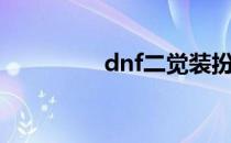 dnf二觉装扮（dnf二觉）