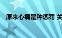 原来心痛是种惩罚 关于原来心痛是种惩罚