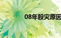 08年股灾原因（08年股灾）