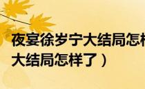 夜宴徐岁宁大结局怎样了苏老板（夜宴徐岁宁大结局怎样了）