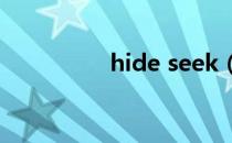 hide seek（hide exe）