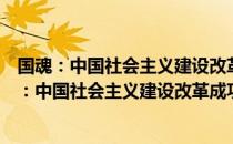 国魂：中国社会主义建设改革成功的理论与实践（关于国魂：中国社会主义建设改革成功的理论与实践）