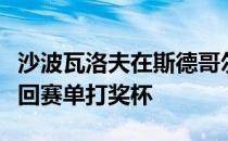 沙波瓦洛夫在斯德哥尔摩站捧起了生涯首座巡回赛单打奖杯