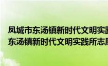 凤城市东汤镇新时代文明实践所志愿服务支队（关于凤城市东汤镇新时代文明实践所志愿服务支队）