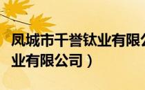 凤城市千誉钛业有限公司（关于凤城市千誉钛业有限公司）